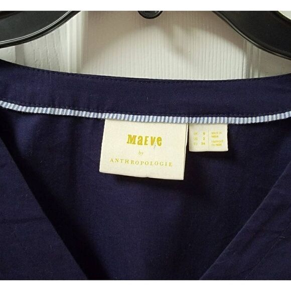 Anthrop Maeve Sonja Embroidered 2 - Picture 6 of 8